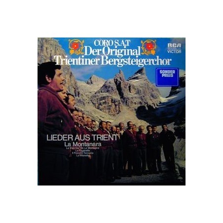 Coro S.A.T  ‎– Lieder Aus Trient|1973   RCA Victor ‎– RCS 3238/1-2