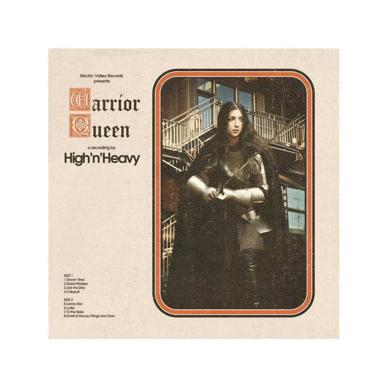 High N' Heavy – Warrior Queen|2021      Electric Valley Records – EVR017 -Red