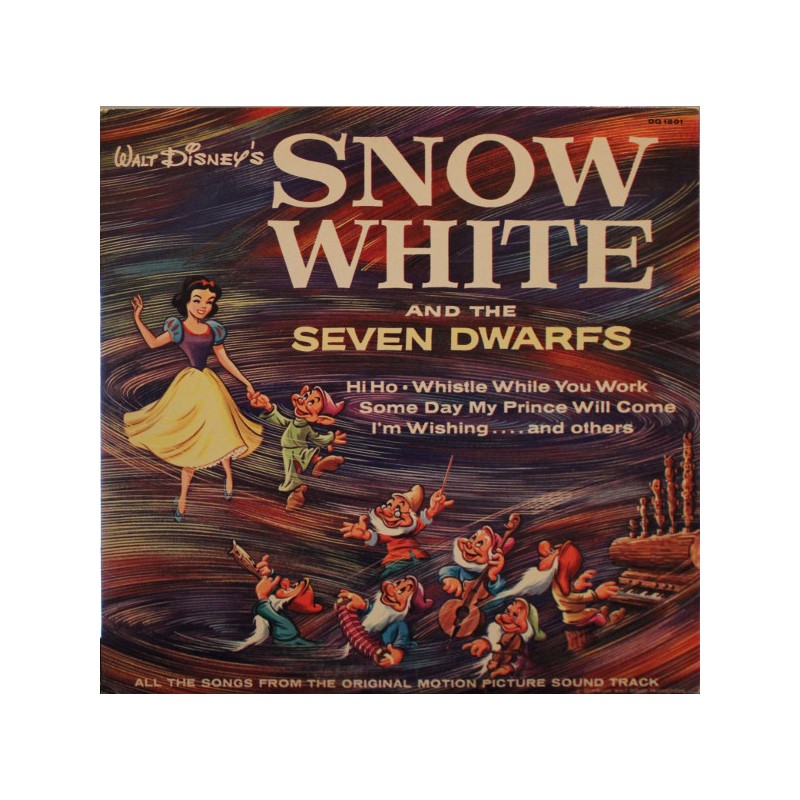 Various – Snow White And The Seven Dwarfs 1968      Disneyland – DQ 1201