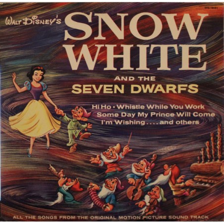 Various – Snow White And The Seven Dwarfs 1968      Disneyland – DQ 1201
