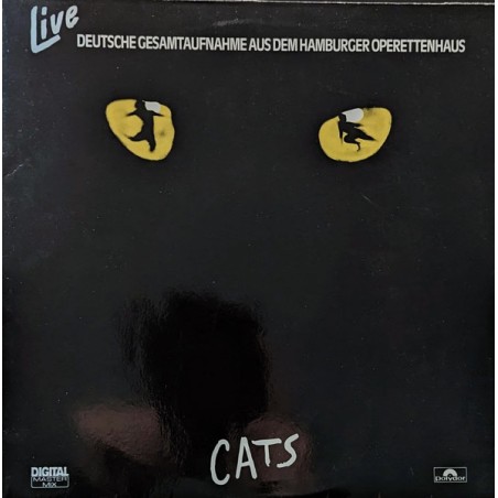 Andrew Lloyd Webber – Cats - (Live) Aus Dem Hamburger Operettenhaus |1986     Polydor – 831 093-1
