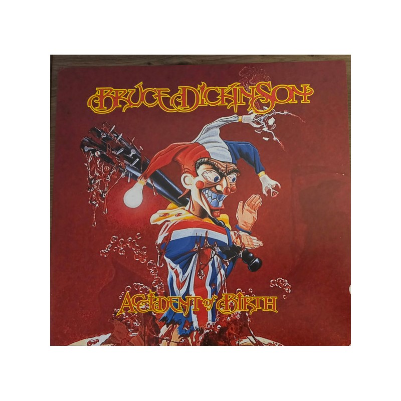 Bruce Dickinson – Accident Of Birth |1997/2026       BMG – 964254300  -Yellow & Red Splatter