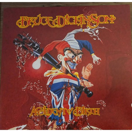 Bruce Dickinson – Accident Of Birth |1997/2026       BMG – 964254300  -Yellow & Red Splatter