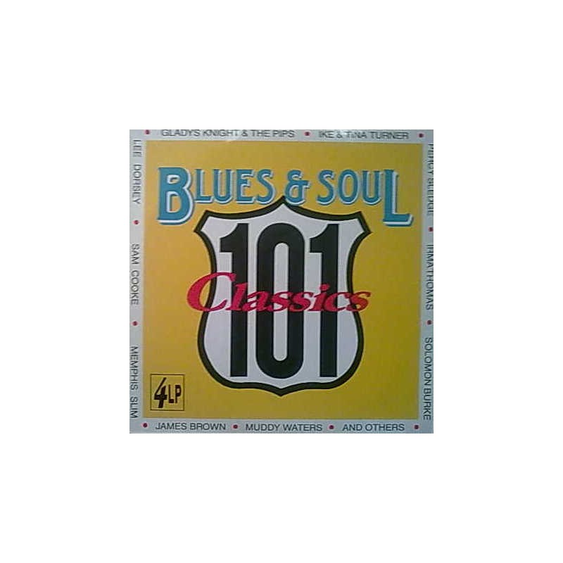 Various ‎– 101 Blues & Soul Classics |1989       Sound   ‎– 996/999 - 4  LP´s,