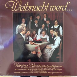 Ria Csyz-Bierbaumer – Weihnacht Werd'... (Kärntner Advent) | VM Records   – LP VM 13238