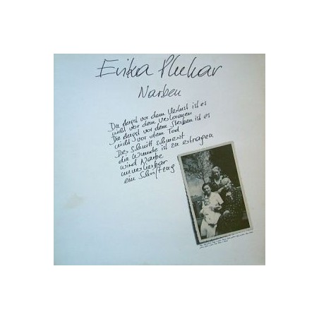 Pluhar ‎Erika – Narben|1981  Telefunken ‎– 6.24693 AT