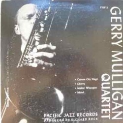 Konitz Lee plays With The Gerry Mulligana Quartet  ‎– Lee Konitz Plays....|1953 – PJ LP-2-- 10´´ Record