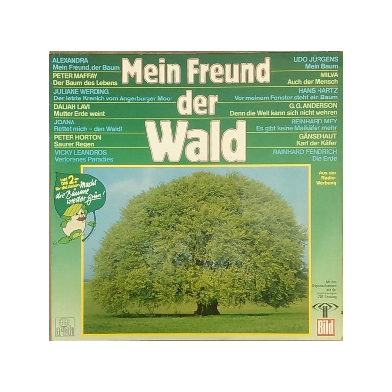 Various ‎– Mein Freund Der Wald|1985   Ariola ‎– 206 774