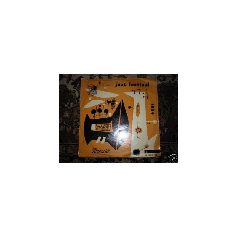 Various-Das deutsche Jazz-Festival 1954 Brunswick 86030 2 x 10`` Vinyl Various-Das deutsche Jazz-Festival 1954 Brunswick 86030 2 x 10`` Vinyl