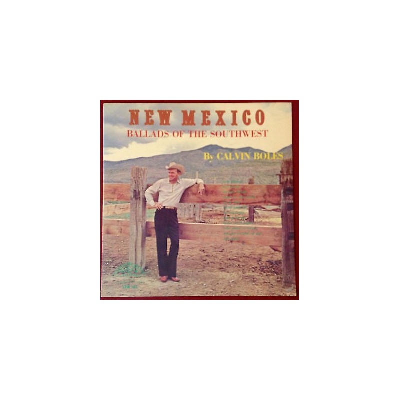 Boles Calvin -Ballads Of The Southwest|Yucca LPM 103