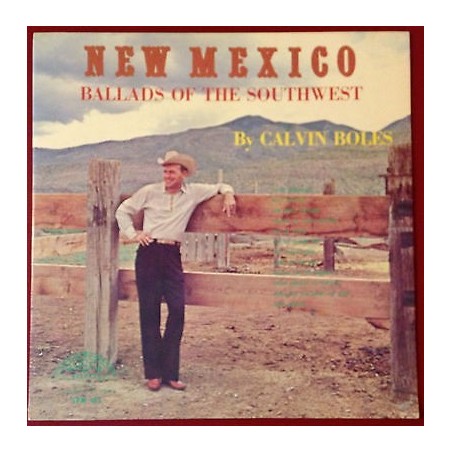 Boles Calvin -Ballads Of The Southwest|Yucca LPM 103