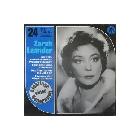 Leander ‎Zarah – Lieblinge Einer Generation|1970   Top Classic ‎– BB 45 024