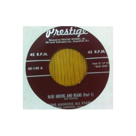 Ammons Gene All Stars  ‎– Blue Greens And Beans|1959   Prestige ‎– 45-140