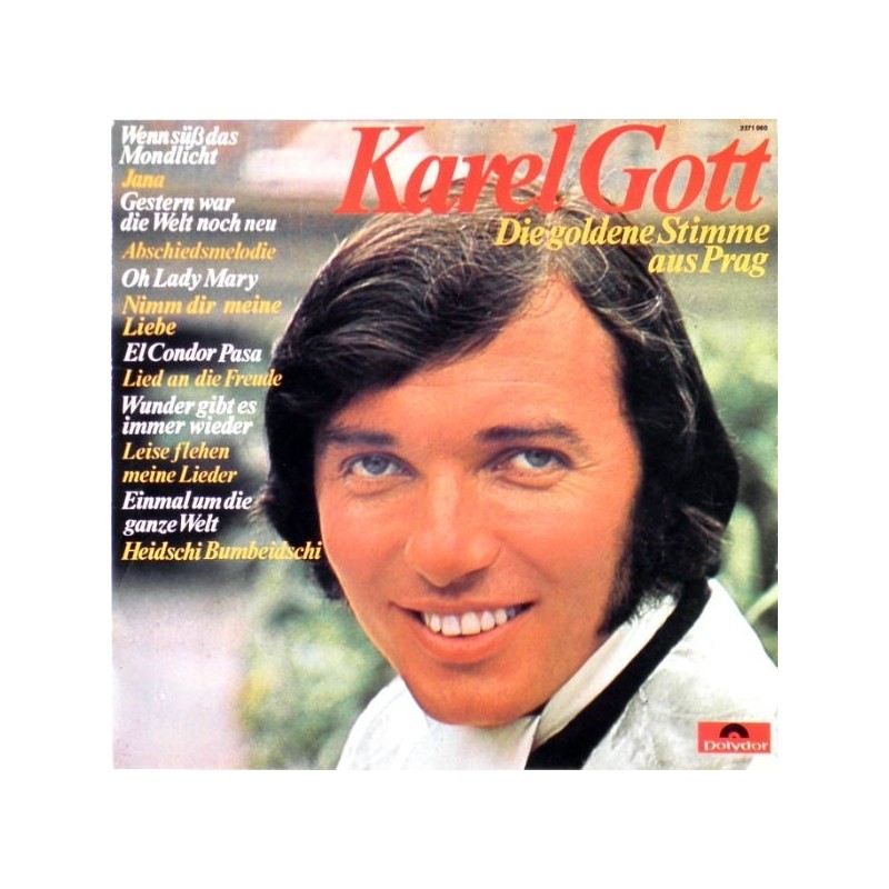 Gott ‎Karel – Die Goldene Stimme Aus Prag|1970   Club Edition  92760