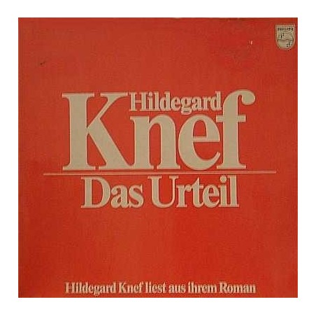 Knef ‎Hildegard – Das Urteil|1975    Philips ‎– 6641 320