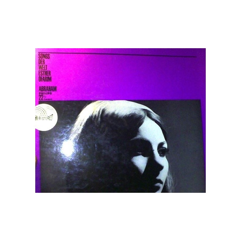 Ofarim Esther + Abraham  ‎– Songs Der Welt|Philips ‎– 880 458