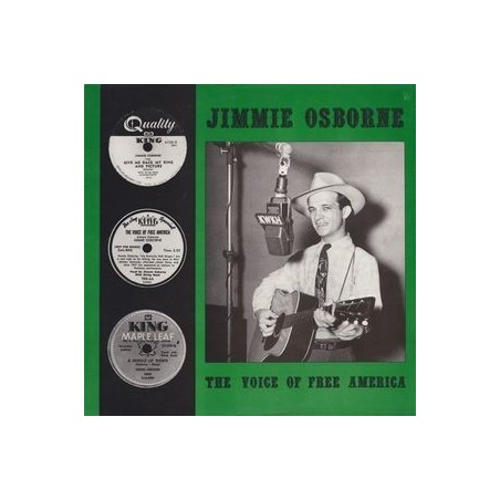 Osborne ‎Jimmie – The Voice Of Free America|1987   Strictly Country Records ‎– SCR-13