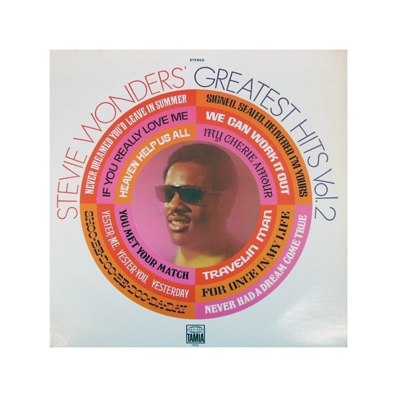 Wonder ‎Stevie – Greatest Hits Vol. 2|1971    Motown ‎– 257.15.055