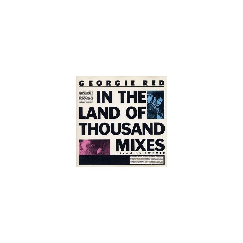 Georgie Red ‎– In The Land Of Thousand Mixes|1990  Maxi-Single