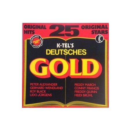 Various ‎– K-Tel's Deutsches Gold (25 Original Hits, 25 Original Stars)|K-Tel ‎– TG 127