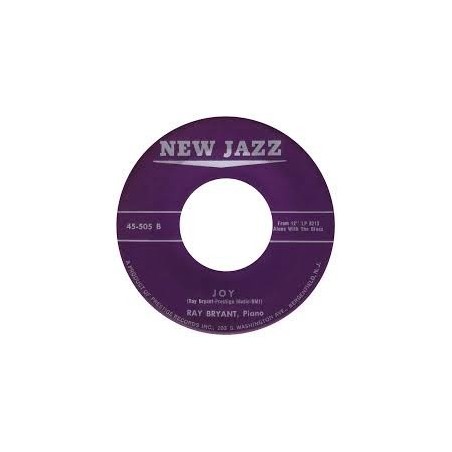 Bryant Ray -Stocking Feet|1958   New Jazz 45-505-7" Single