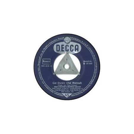 Colyer's Ken Skiffle Group|1956   Decca 18449-Single