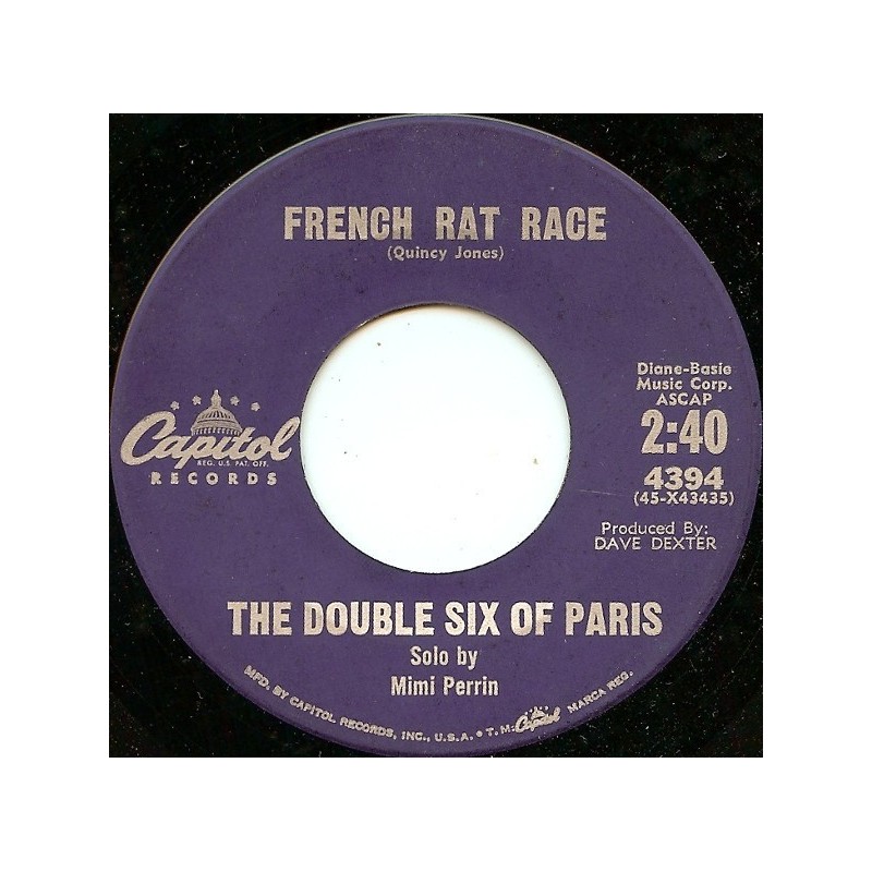 Double Six The -Die Rattenjagd|Columbia (EMI) -C 21 988-Single-different Cover !!