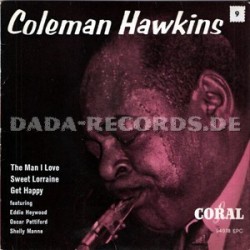 Hawkins Coleman - The Man I Love|1960    Coral 94078-45-Single-EP