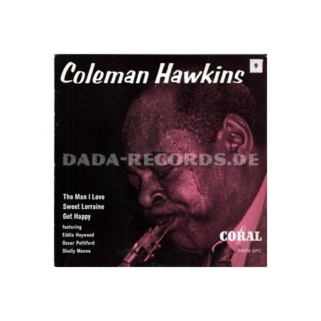 Hawkins Coleman - The Man I Love|1960    Coral 94078-45-Single-EP