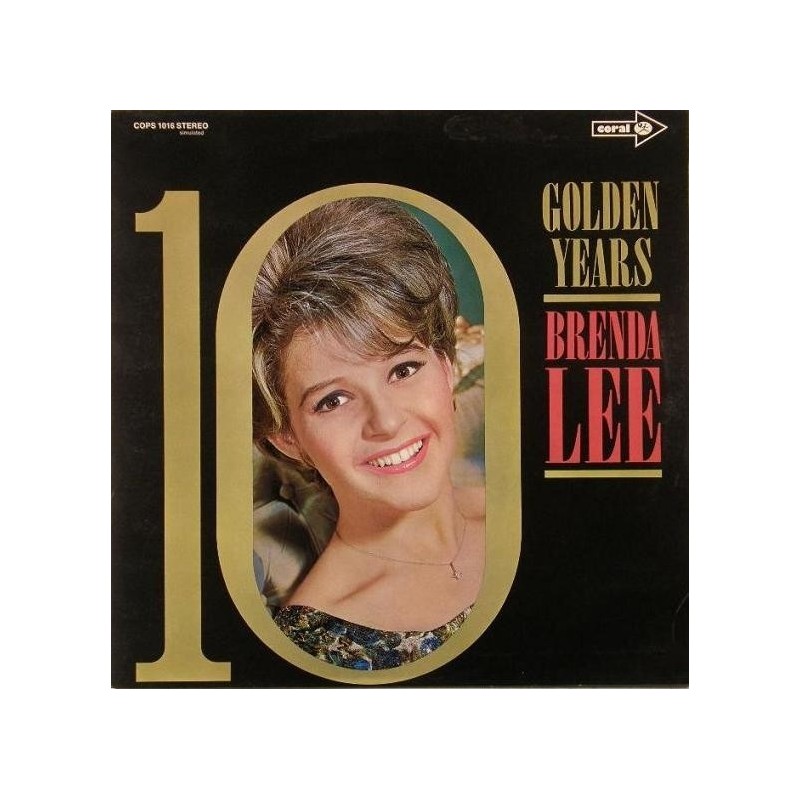Lee Brenda ‎– 10 Golden Years|Coral ‎– COPS 1016