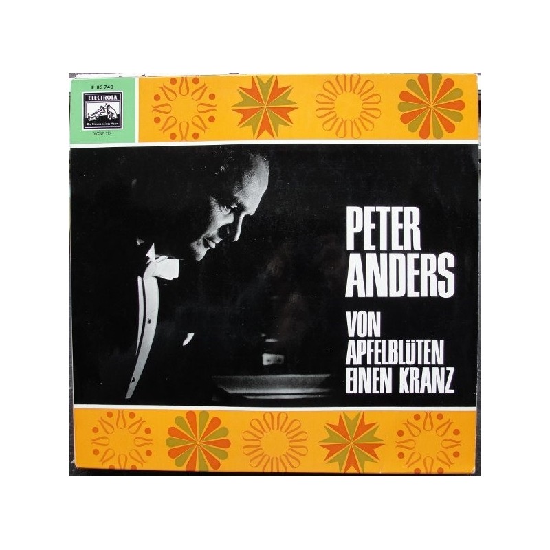 Anders Peter – Von Apfelblüten Einen Kranz| Electrola ‎– E 83 740