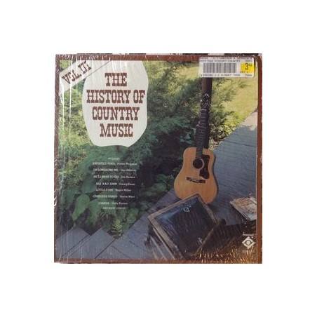 Various ‎– The History Of Country Music - Volume III| Radiant ‎– RRC-1013