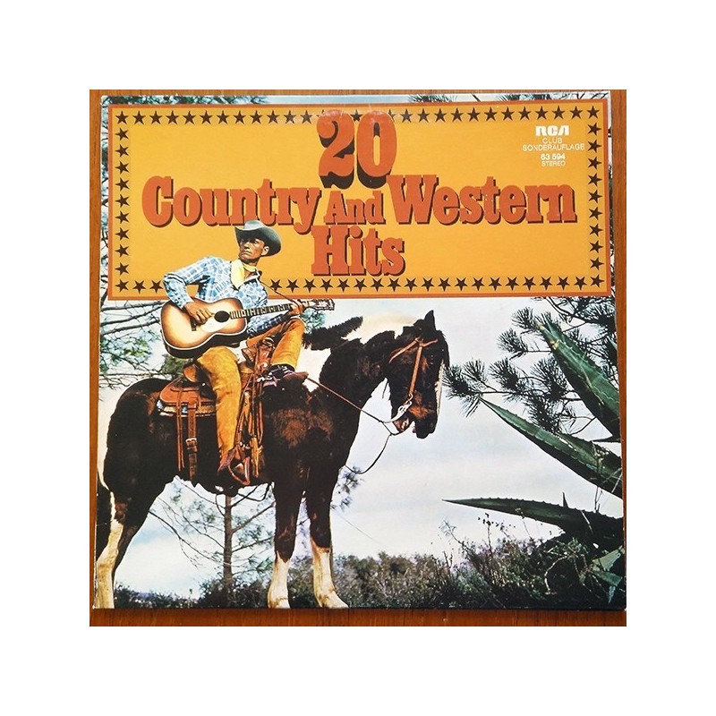 Various ‎– 20 Country And Western Hits|1975    RCA ‎– 63 594 Club Edition