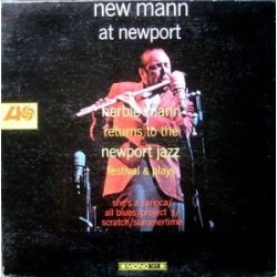 Mann ‎Herbie – New Mann At Newport|1966    Atlantic	1471