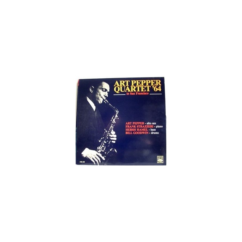 Pepper Art Quartet ‎– ' 64 In San Francisco|1988     Fresh Sound Records ‎– FSR-402