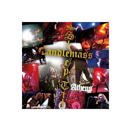 Candlemass ‎– No Sleep 'Til Athens|2010  Nuclear Blast ‎– 27361 24461-  Blue /White Vinyl- Limited Edition