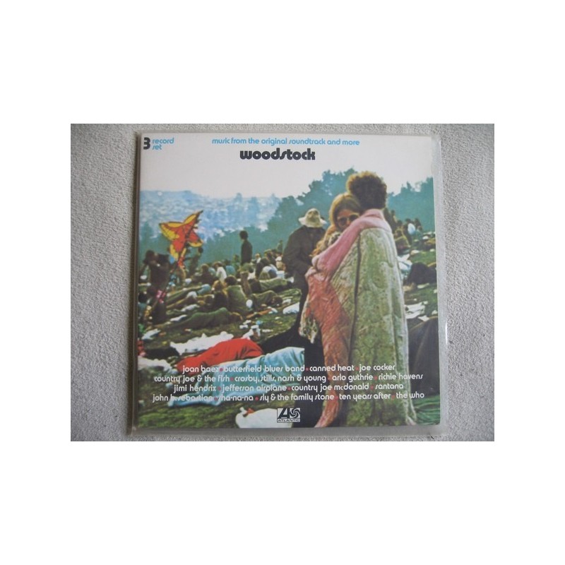 Various ‎– Woodstock - Music From The Original Soundtrack And More|1970      Cotillion ‎– ATL 60 001