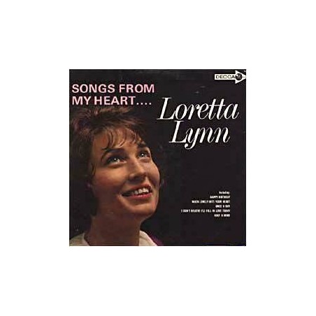 Lynn Loretta ‎– Songs From My Heart|1965    	Decca	DL 4620