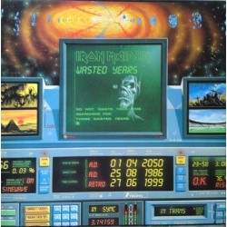 Iron Maiden ‎– Wasted Years|1986     EMI ‎– 1C K 060-2014176-Maxi-Single