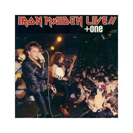 Iron Maiden ‎– Live!! + One|1984    EMI Greece ‎– 062-2600481
