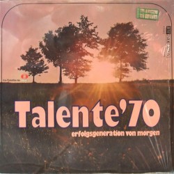 Various ‎– Talente &821770|1970  WM Produktion ‎– WM 20 009