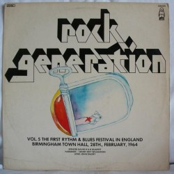 Various ‎– Rock Generation Vol. 5 - The First Rhythm & Blues Festival In England|BYG Records ‎– 529.705