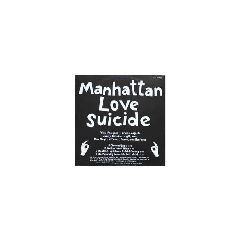 Nagl Max ‎– Manhattan Love Suicide / La Belle Est La Black|MLS Records ‎– 01