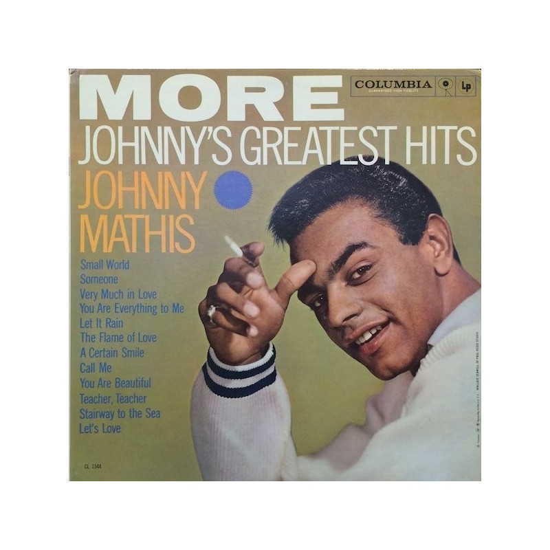Mathis Johnny ‎– More Johnny's Greatest Hits|1959   Fontana  682070