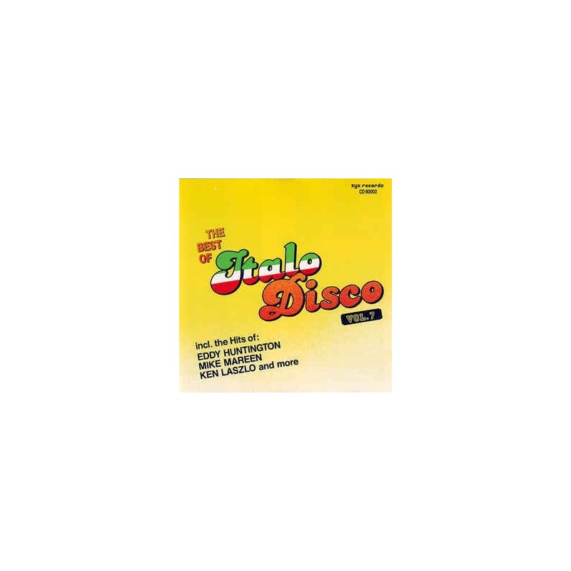 Various ‎– The Best Of Italo Disco Vol. 7|1986      ZYX Records	70 007 