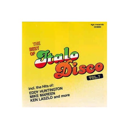Various ‎– The Best Of Italo Disco Vol. 7|1986      ZYX Records	70 007 