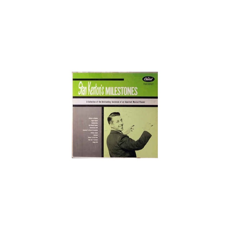 Kenton Stan ‎– Milestones|1955   Capitol Records ‎– T190