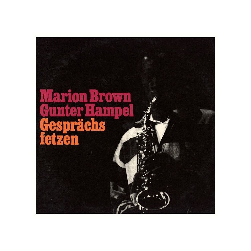 Brown Marion / Gunter Hampel ‎– Gesprächsfetzen|1968      Calig ‎– CAL 30 601