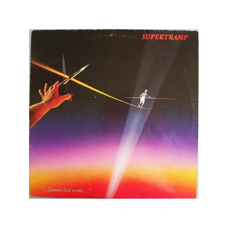 Supertramp ‎– "...Famous Last Words..."|1982     A&M Records ‎– AMLK 63732