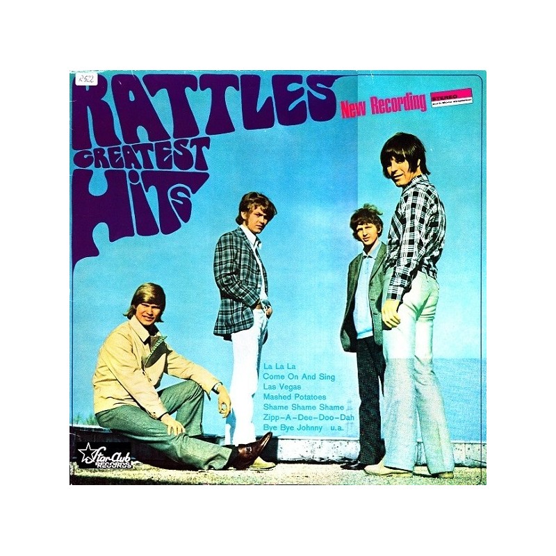 Rattles ‎The Greatest Hits "New Recording" Records ‎ 8180141 Quadraphonic